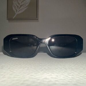 PRADA Low Bridge Geometric Sunglasses